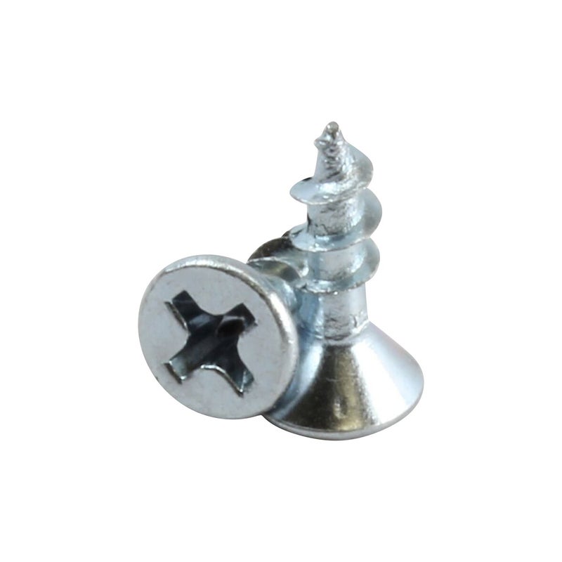 Rok Hardware 100 Pack #6 x 1/2" Coarse Thread Phillips Flat Head Wood Screws Zinc MDF - Image 3